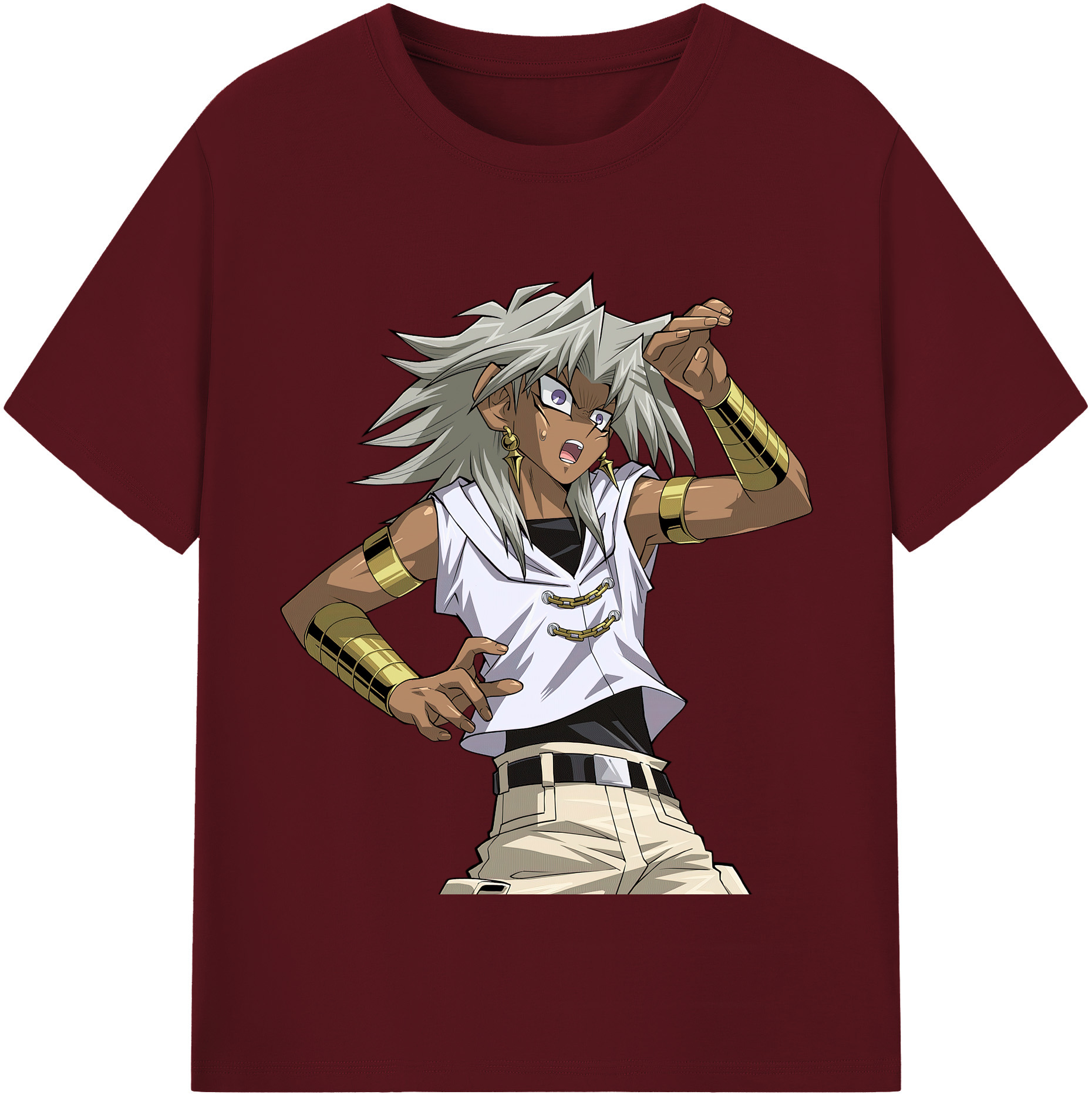 （画像用） 遊☆戯☆王 Yu-Gi-Oh! 綿100％半袖Tシャツ（フロントプリント）